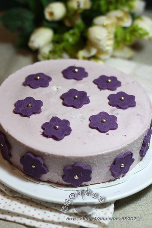 紫薯慕斯的做法