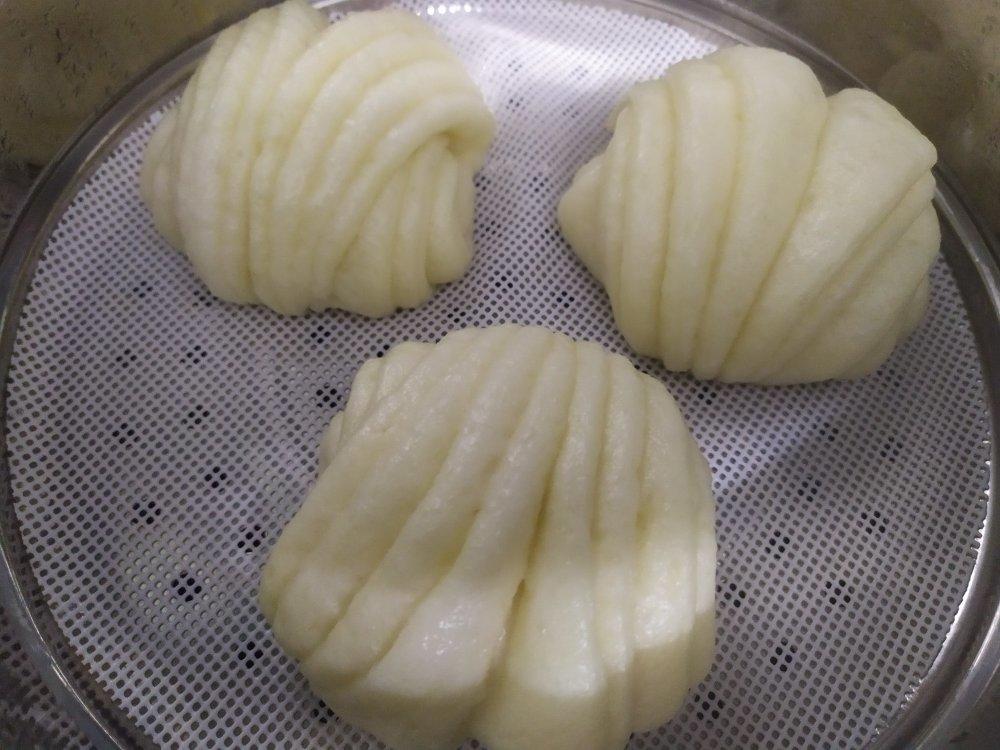 美丽的花卷 一次性发酵 附整形视频