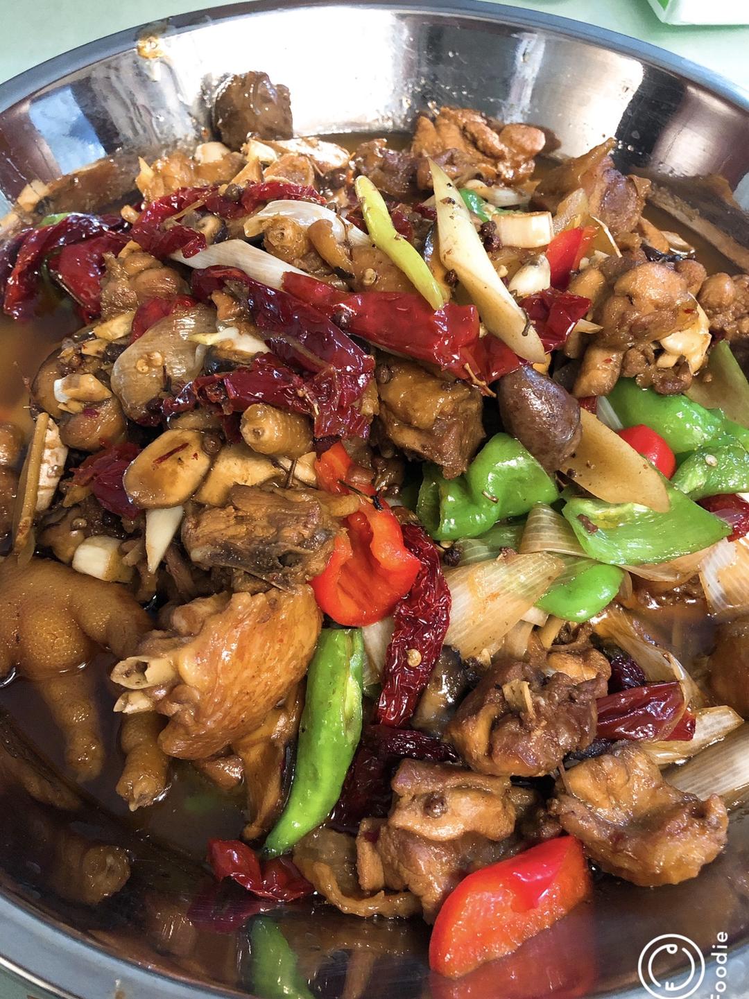 铁锅芦花鸡(新疆风味)的做法