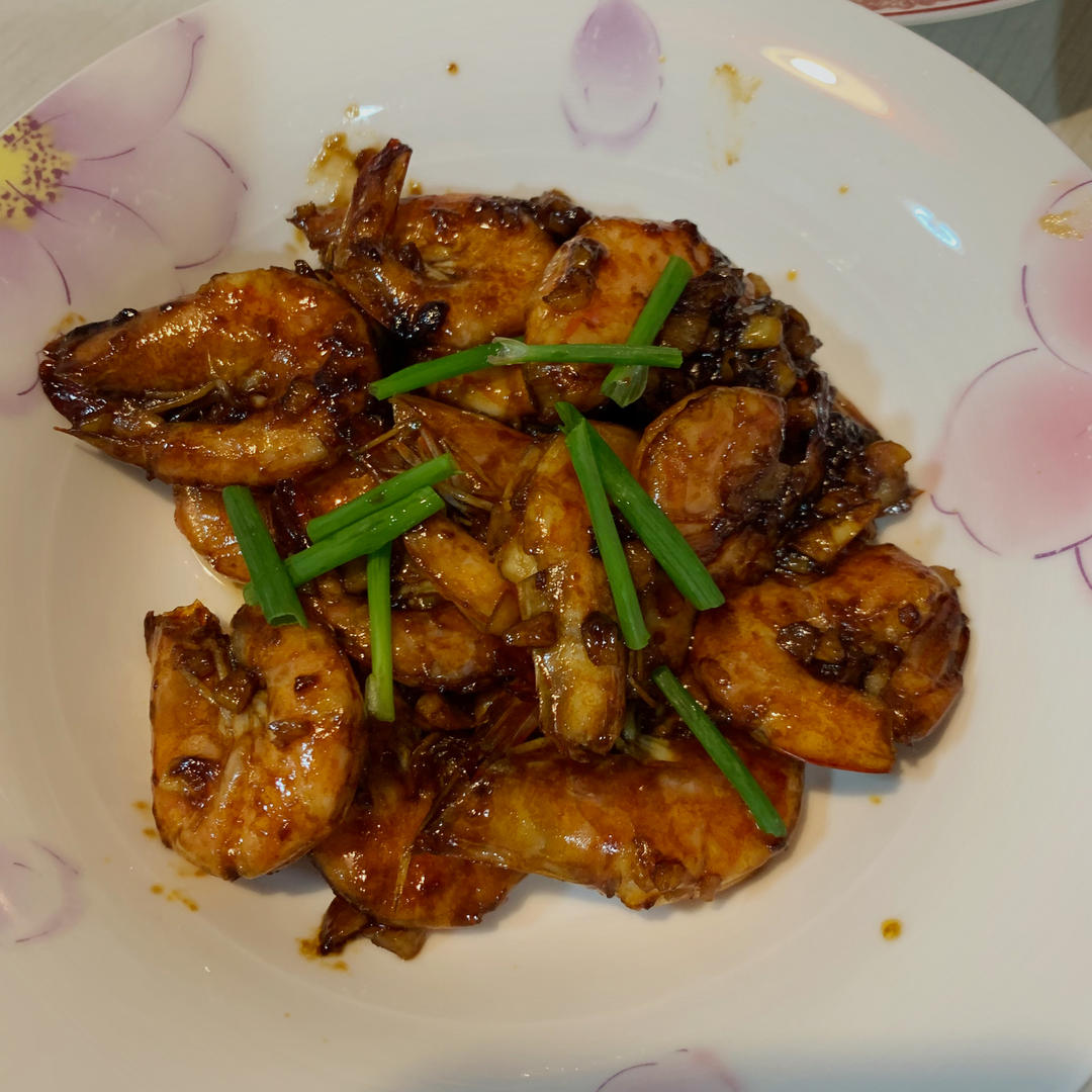 家庭版油焖大虾