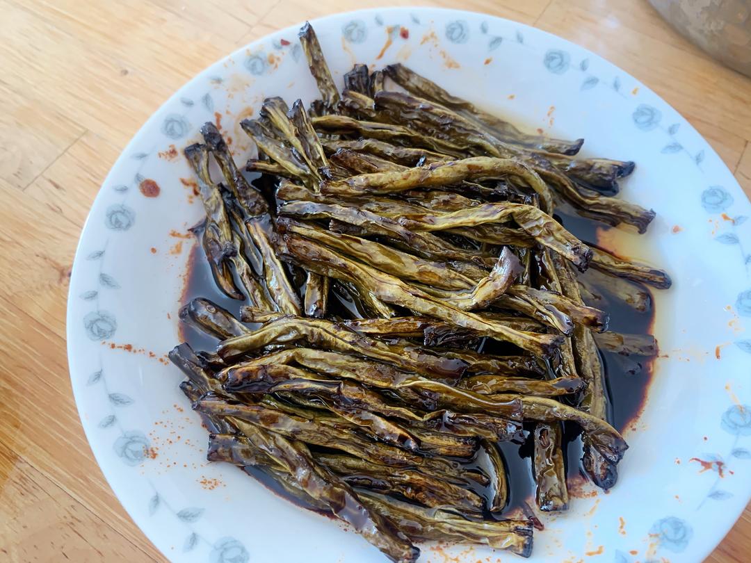 从小吃掉一盘却不知名字的糖醋带豆