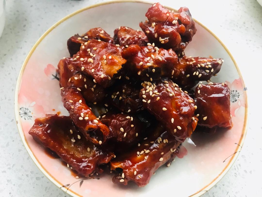 懒人版糖醋排骨
