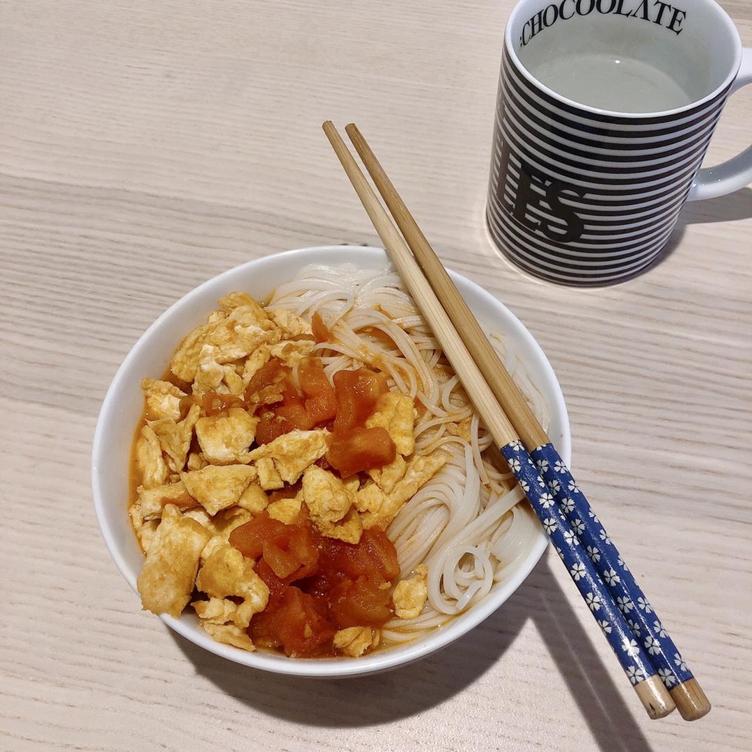 超级入味好吃的番茄鸡蛋面