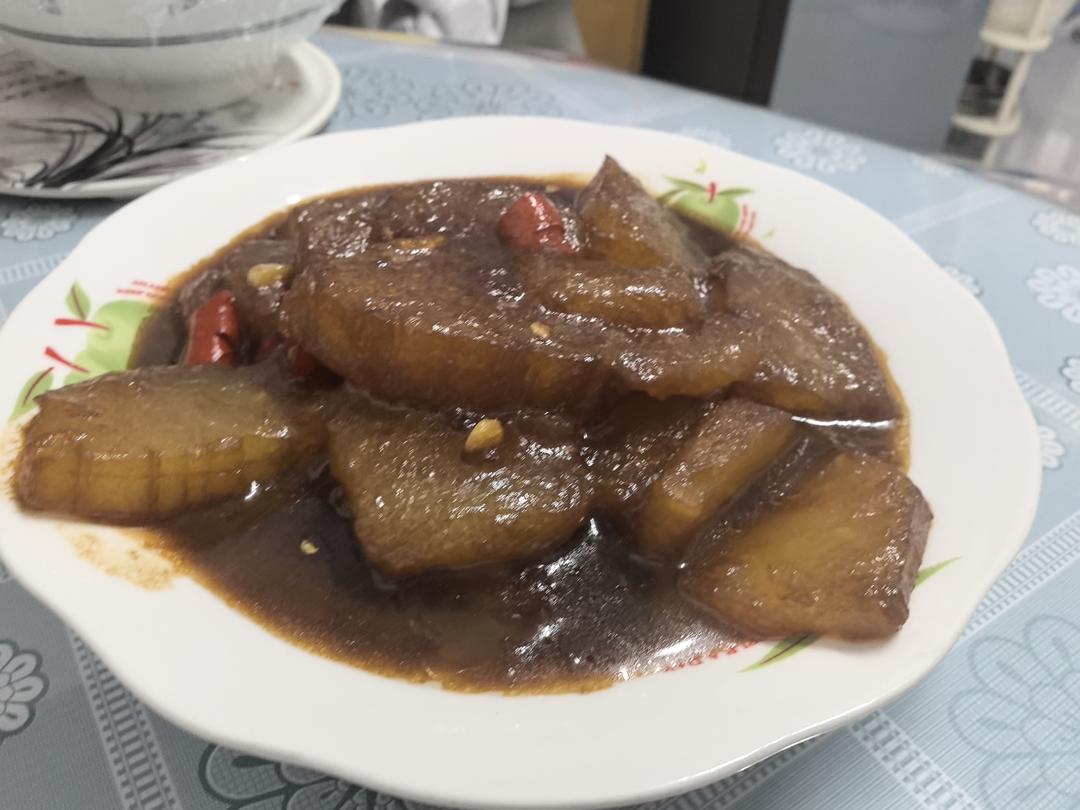 红烧冬瓜最完美做法，不加一滴水，瞬间秒杀红烧肉