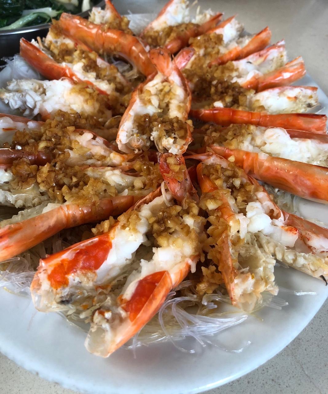 蒜蓉粉丝蒸虾