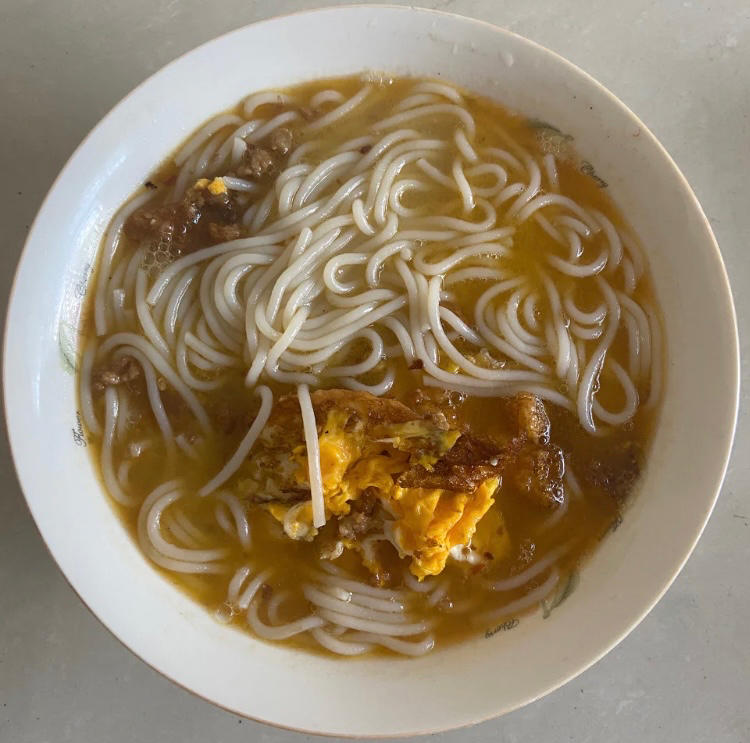 湖南米粉一碗被吃光连汤都不剩的快手早餐