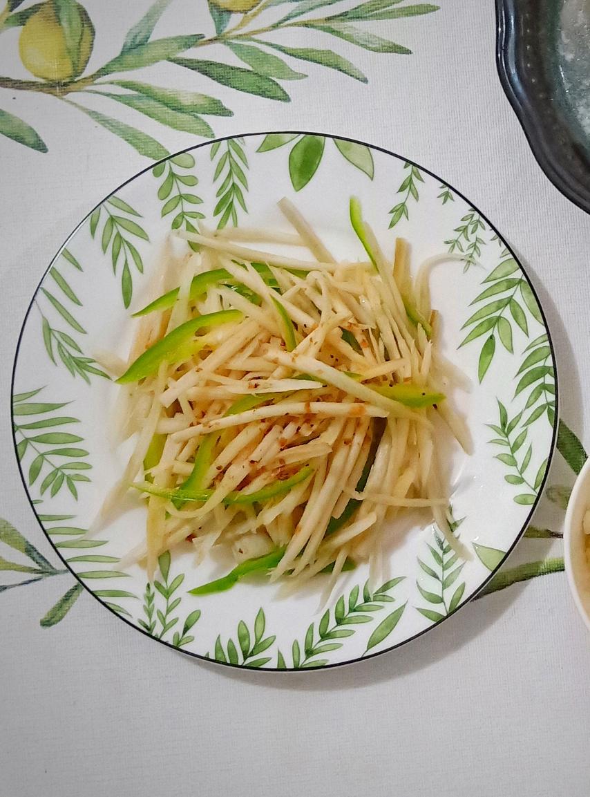 玫瑰醋拌牛蒡的做法