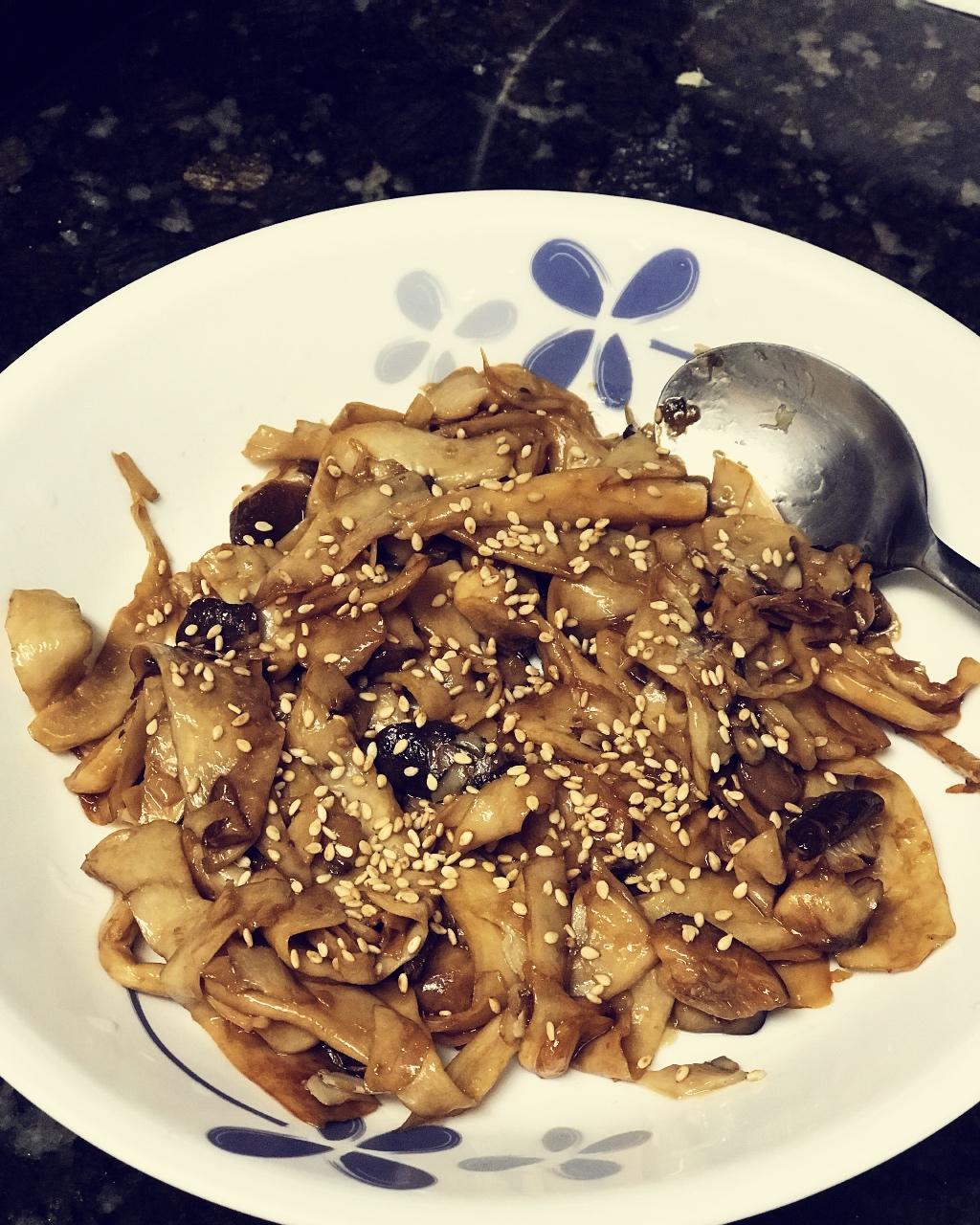 干煸杏鲍菇