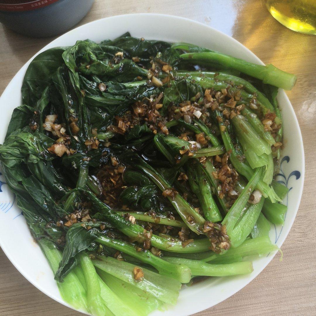 蒜蓉耗油青菜