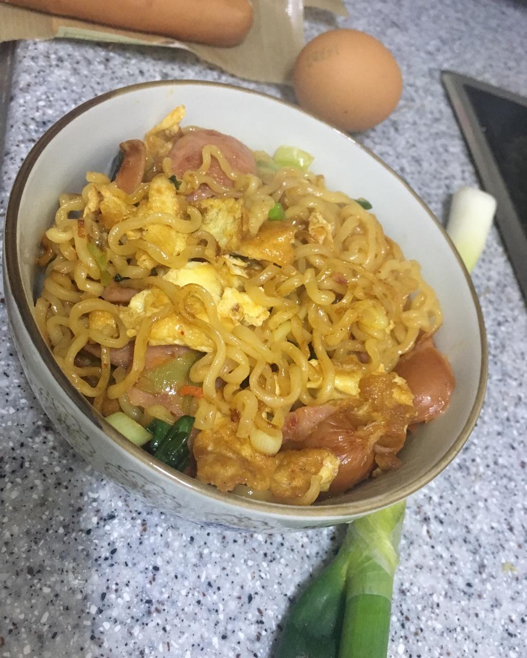 炒方便面