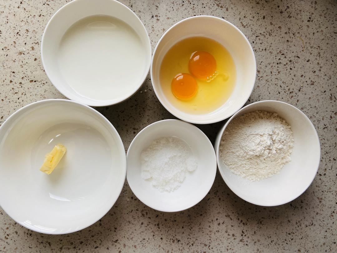 纯奶手撕吐司的做法 步骤1