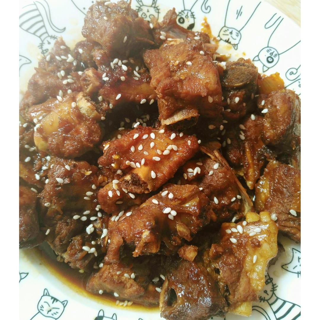 懒人版糖醋排骨