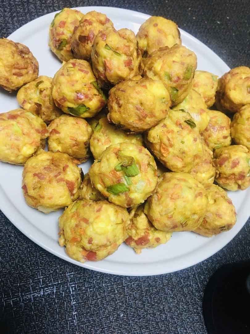 香酥豆腐丸子（外酥里嫩）