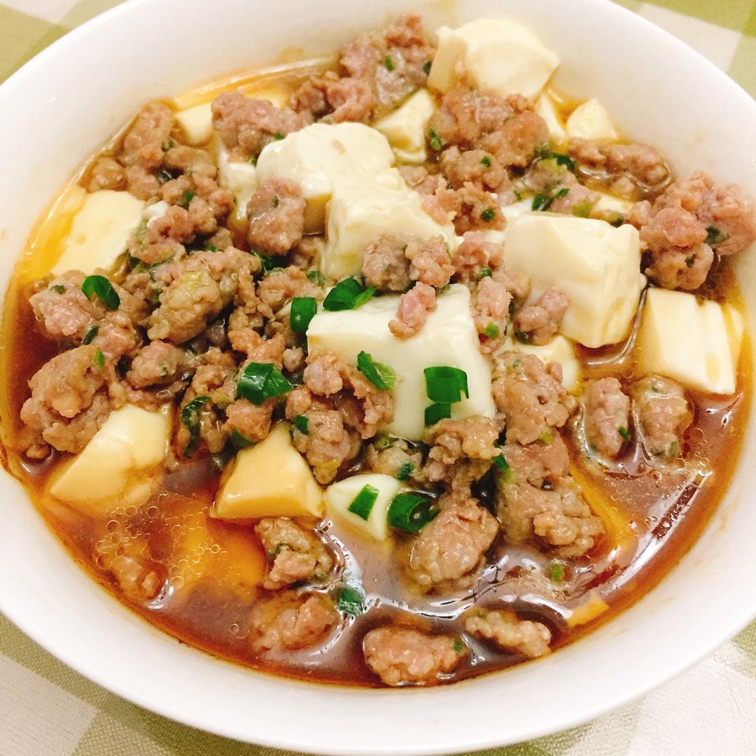 肉末蒸豆腐