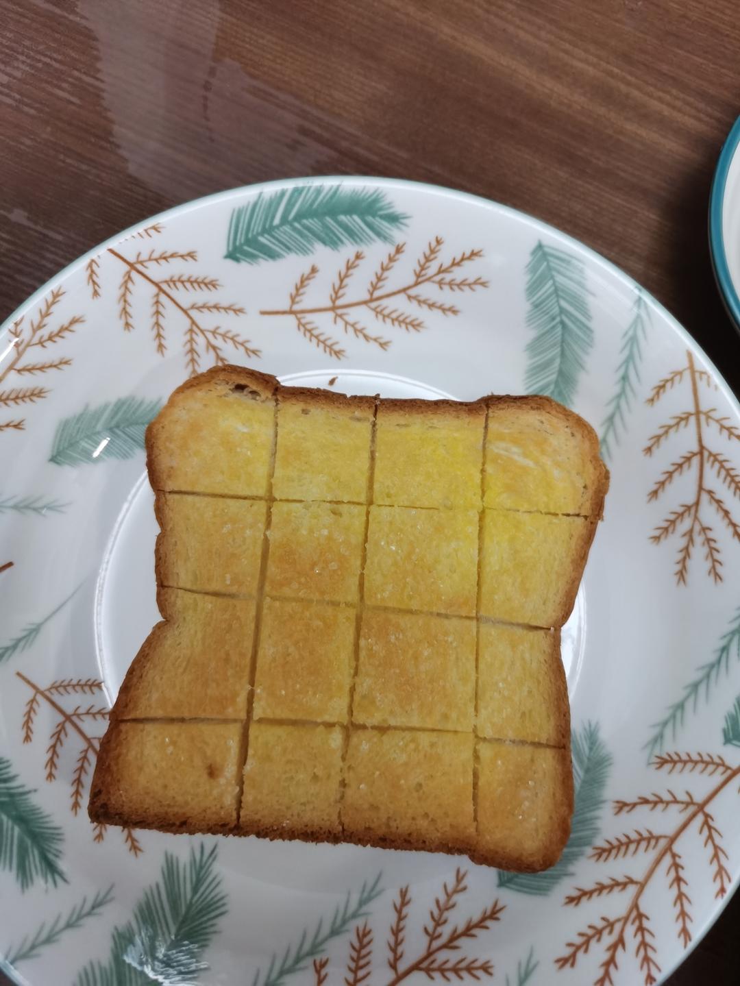 黄金烤吐司🍞条｜太香了