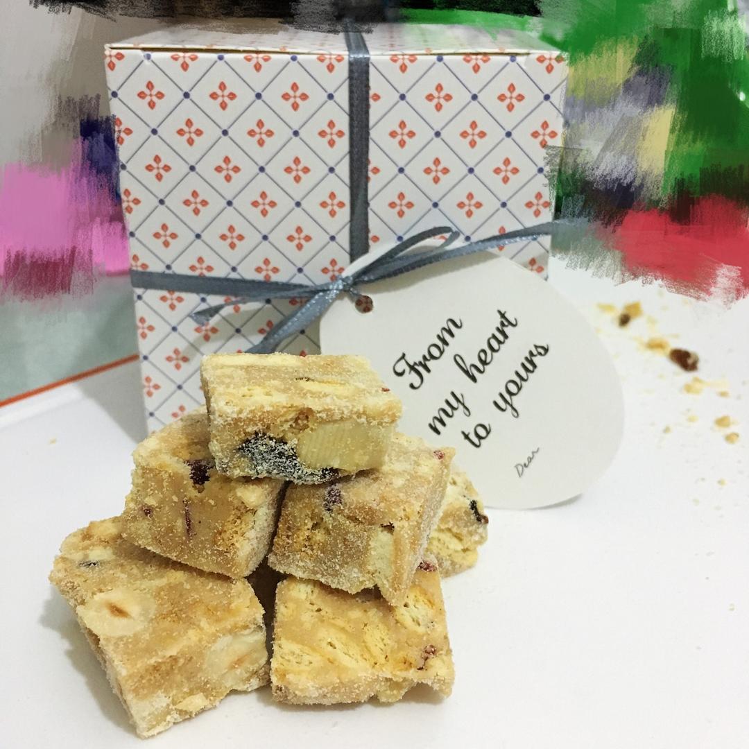 咸蛋黄南瓜口味雪花酥