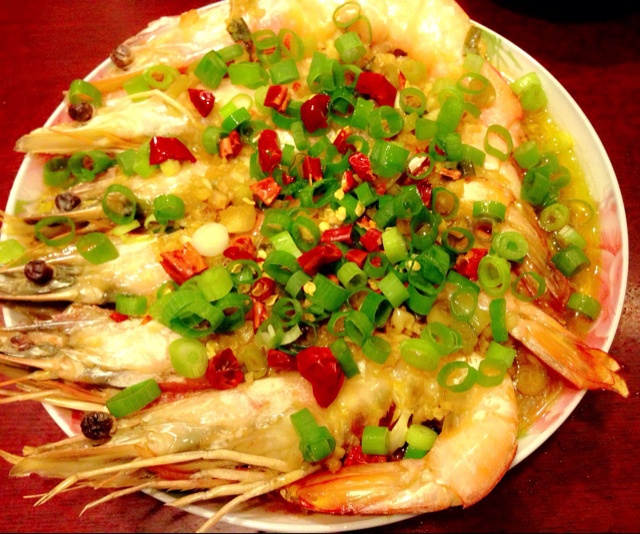 清蒸大虾