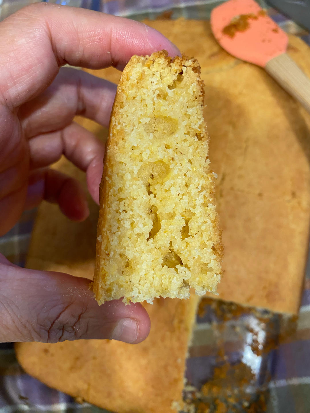 美式玉米面包（corn bread)