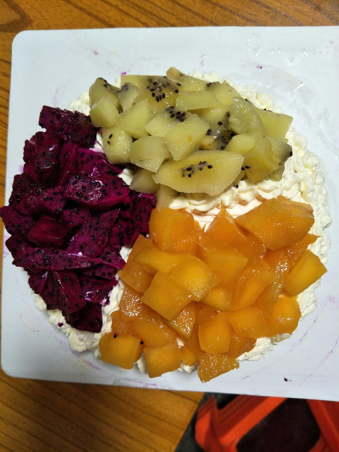 8寸水果生日蛋糕