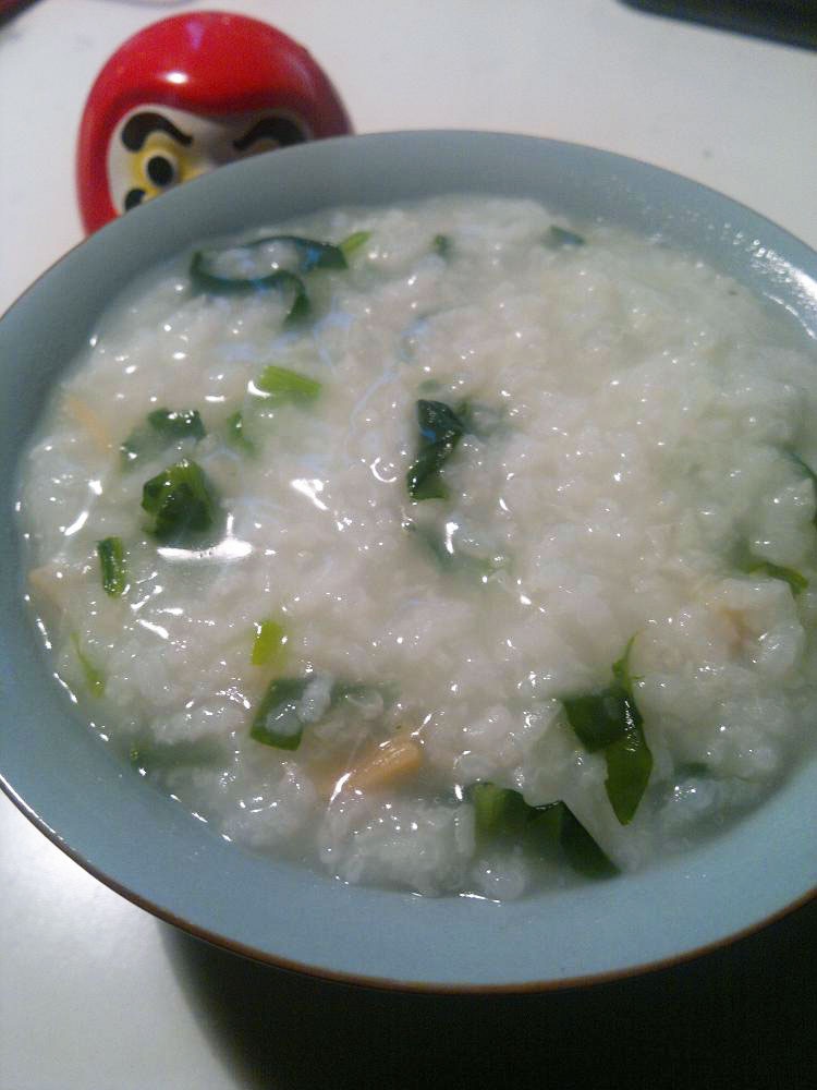 干贝菠菜粥