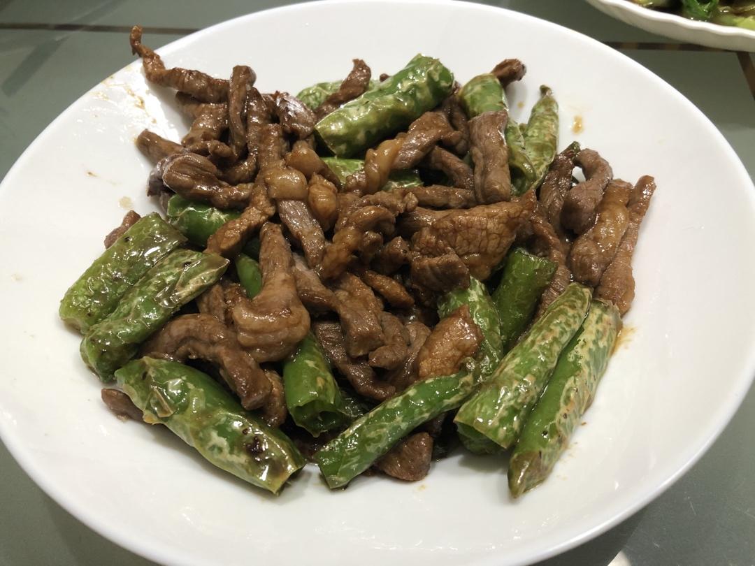 尖椒牛柳