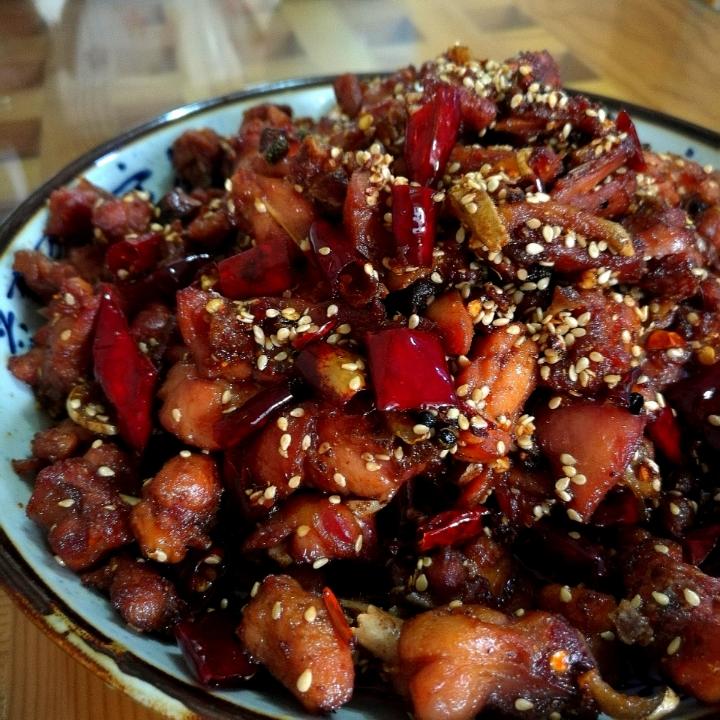 偷师于自贡某名小炒大厨的冷吃兔