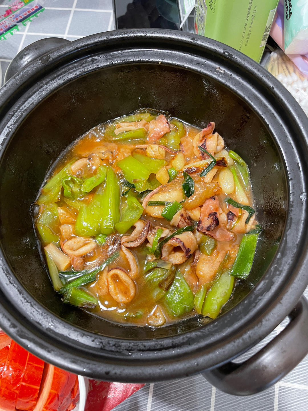 不吃这碗小管鱿鱼，这个夏天是过不去的。