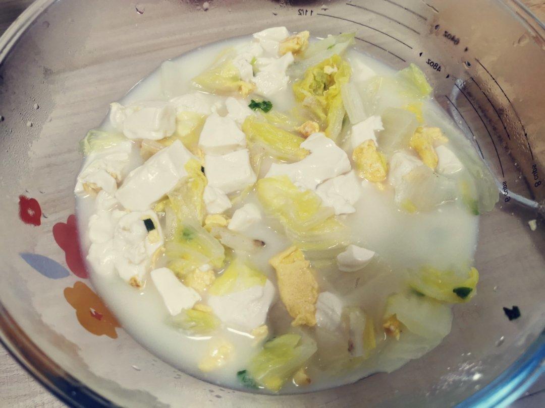 白菜豆腐汤