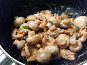 鸡胸肉蘑菇盖饭的做法 步骤4