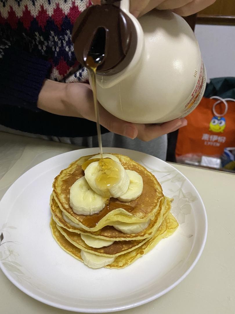 椰子油版原味松饼