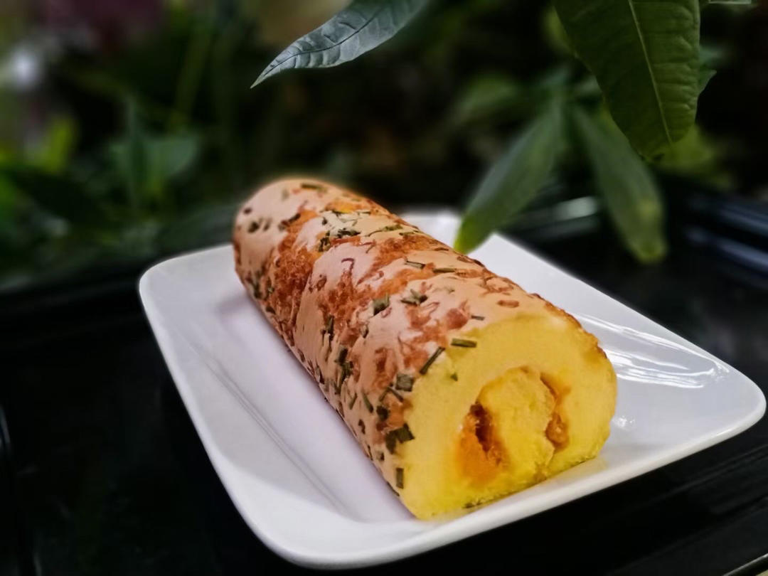 怎么卷都不裂的肉松蛋糕卷