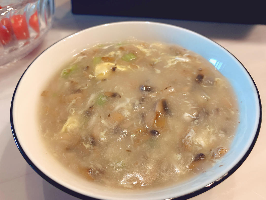 5分钟喝到的蘑菇蛋花羹
