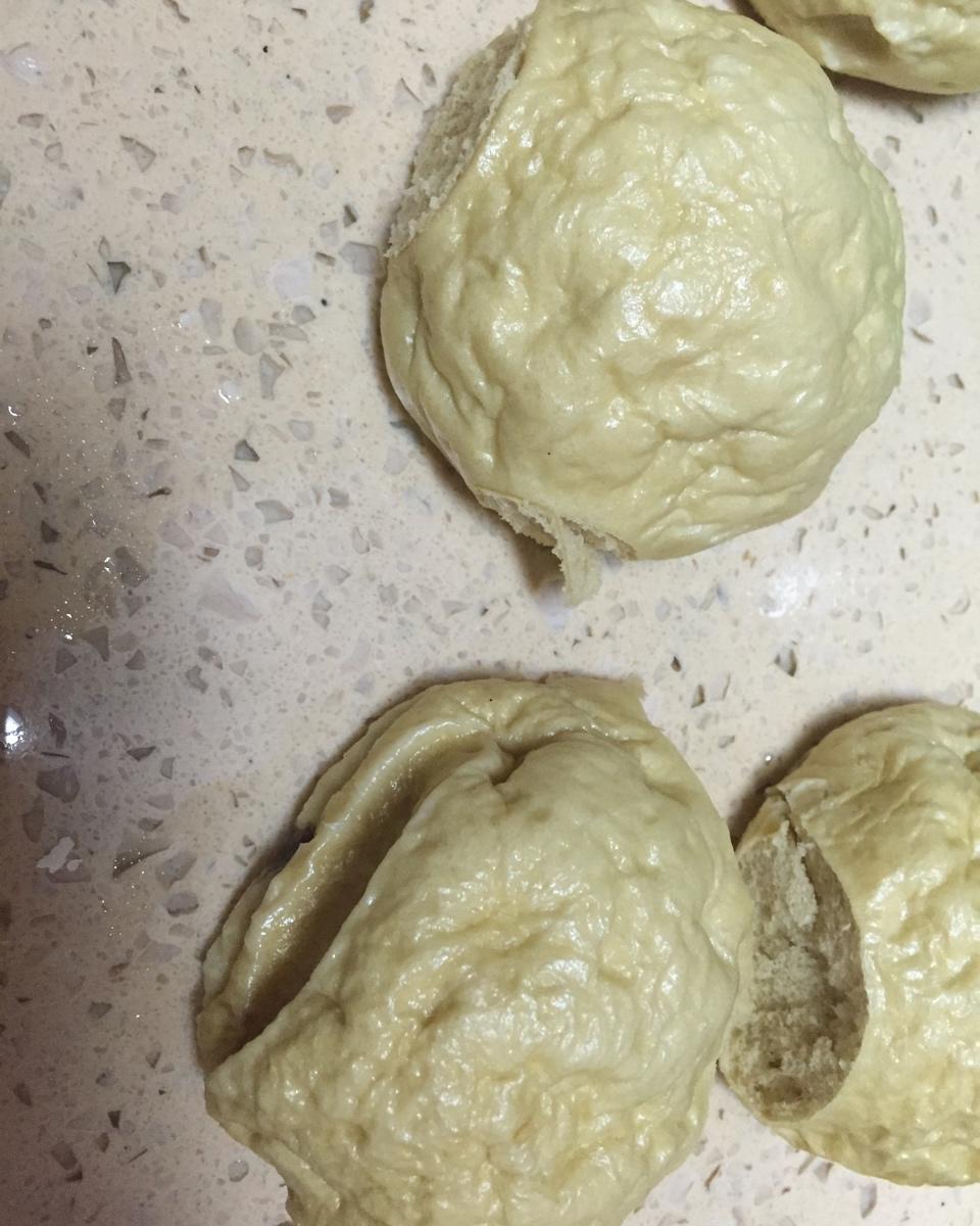有着面包口感的红糖馒头（一次发酵）
