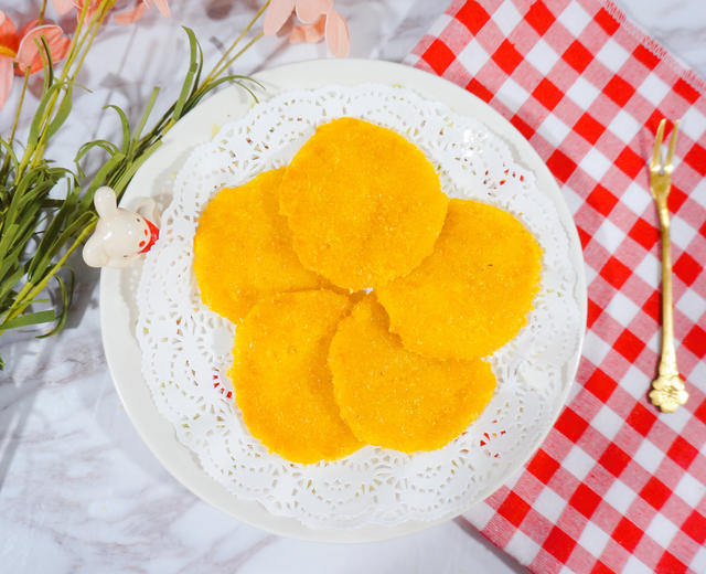 雪花南瓜饼·香甜软糯的南瓜饼好吃到停不下来的做法