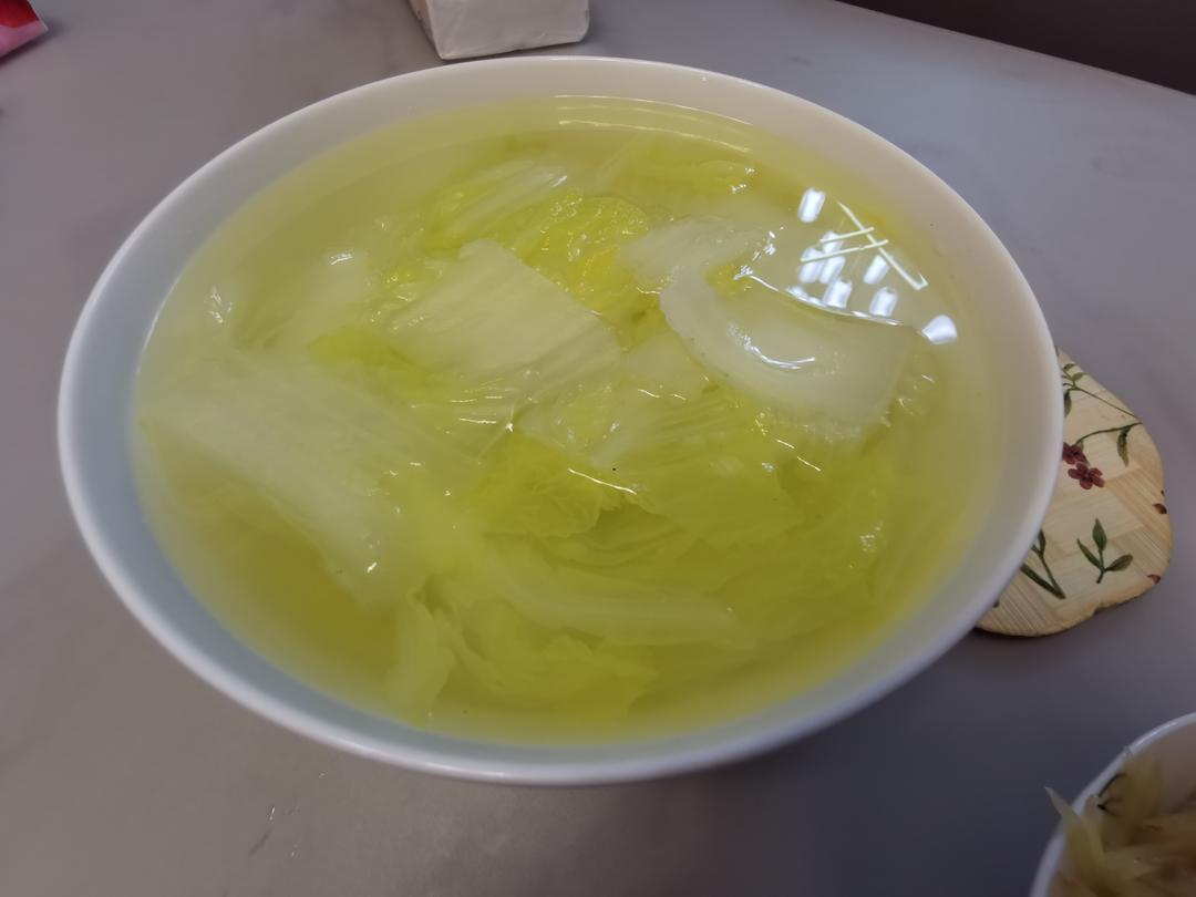 白菜汤的做法