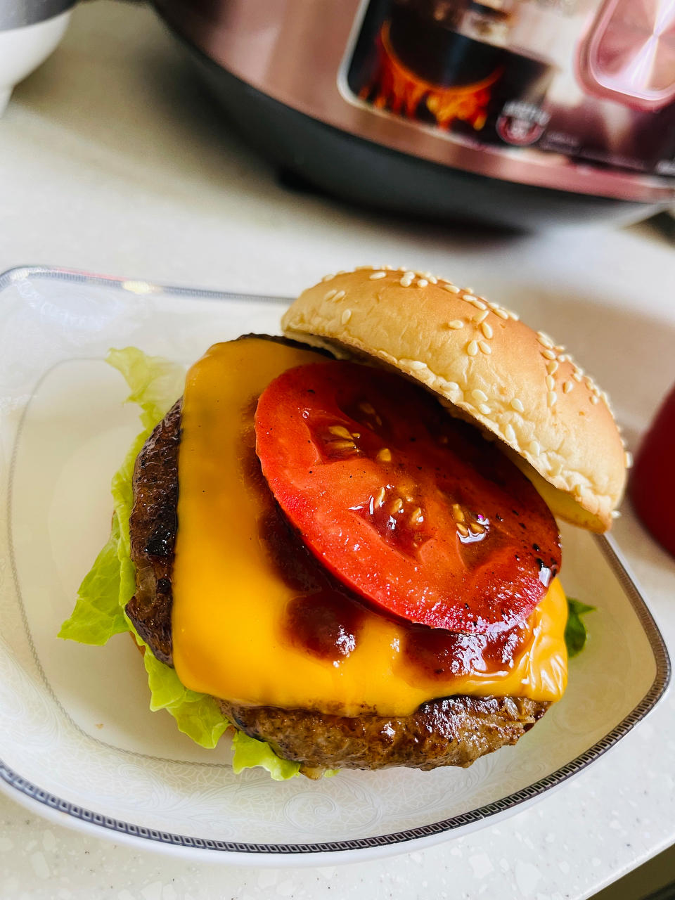 超详细汉堡牛肉饼｜附自制汉堡搭配#Healthymeals#减脂必撸16