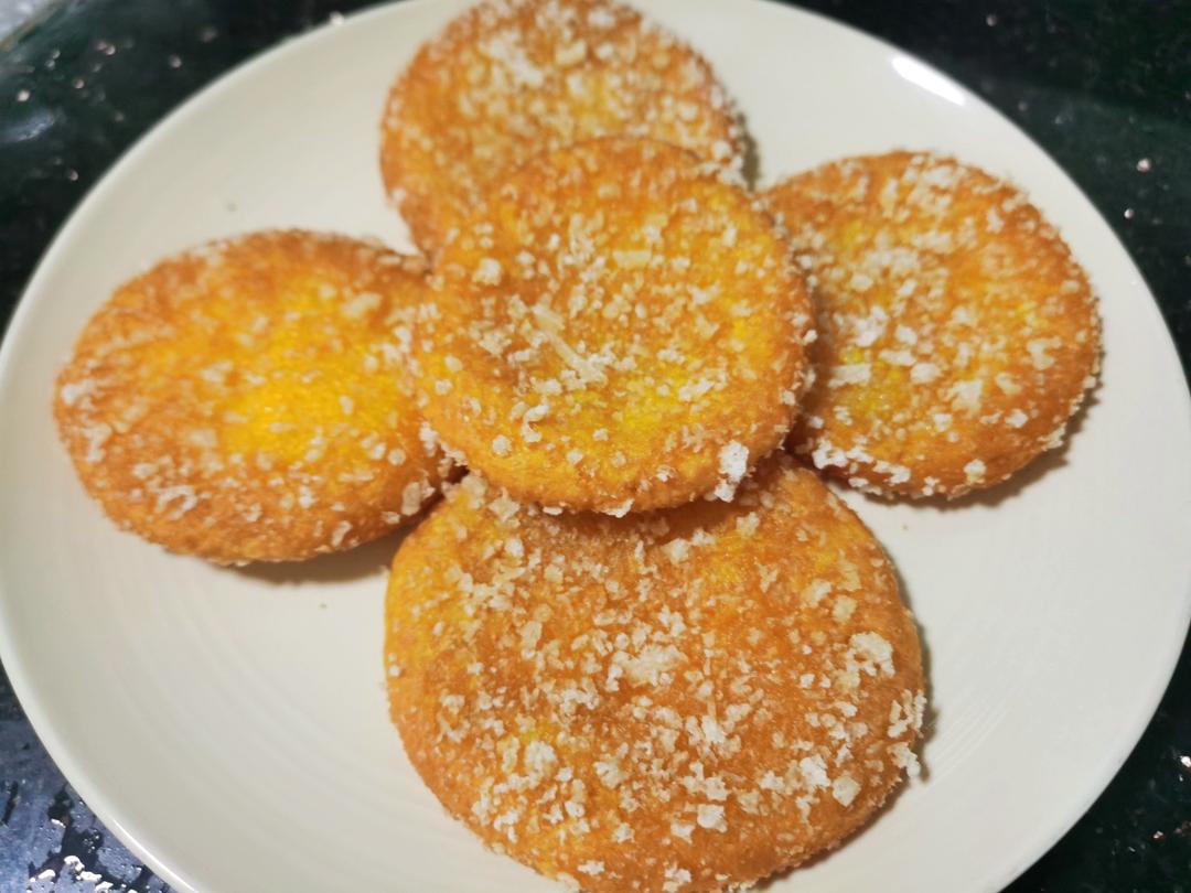 不会变形的南瓜饼