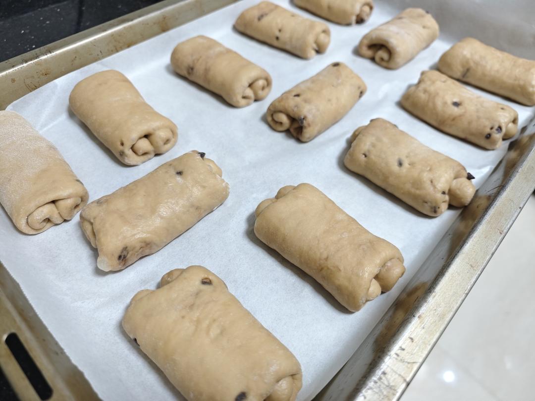 咖啡巧克力面包卷