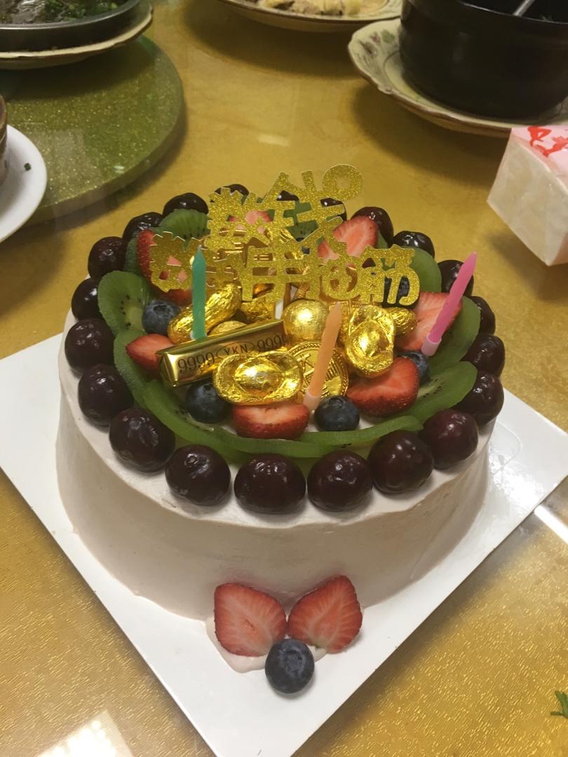 各种简易式水果蛋糕装饰