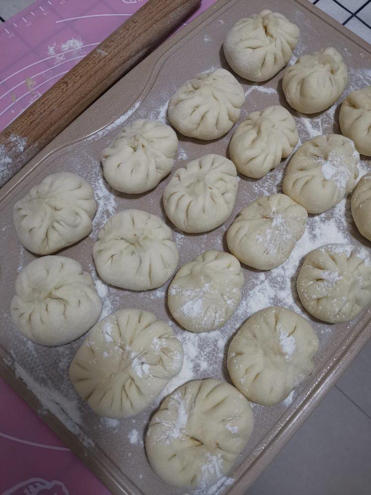 家庭手工肉馅大包子