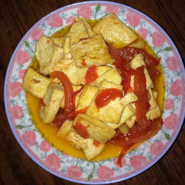 糖醋脆皮豆腐