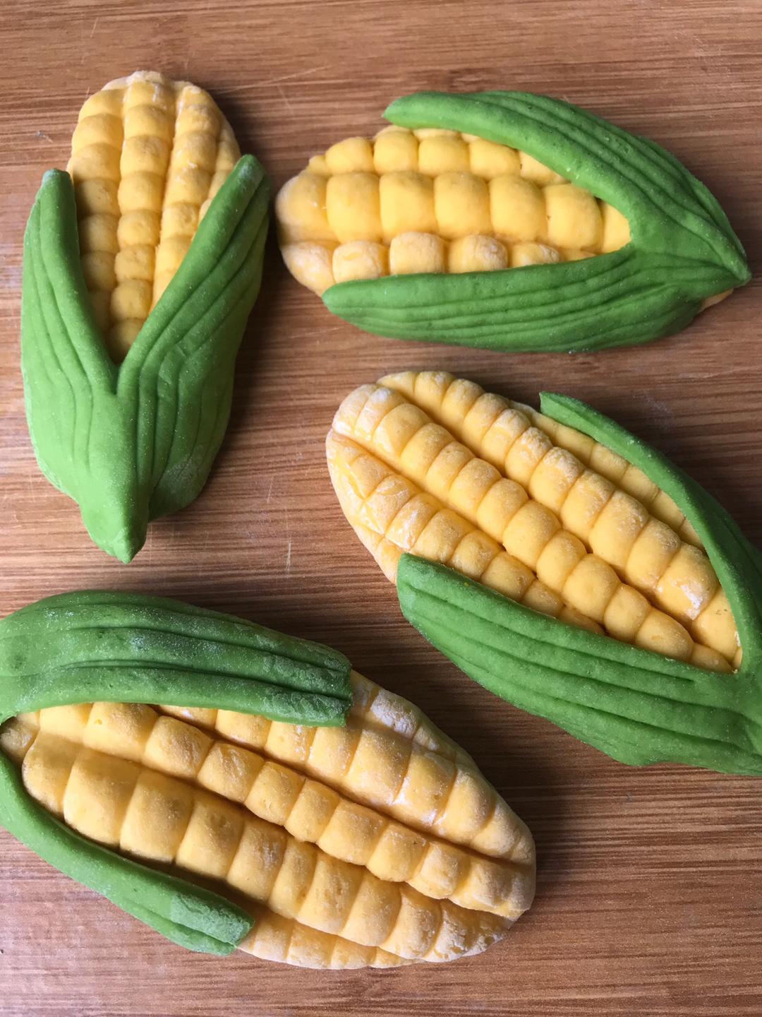 玉米仿真造型馒头