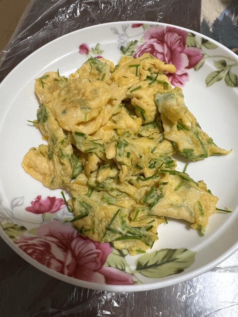 一盘炒鸡蛋