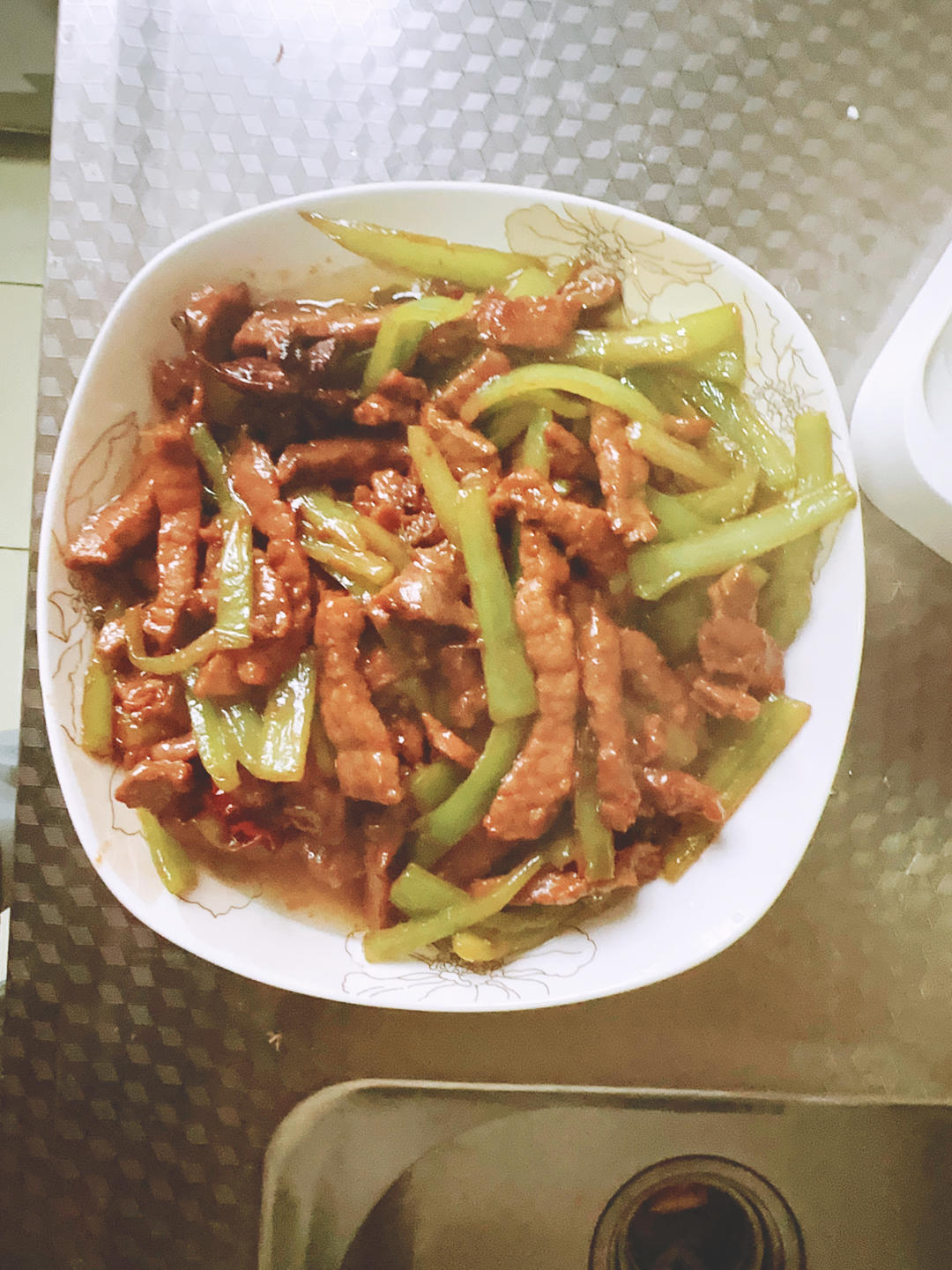 青椒炒肉丝
