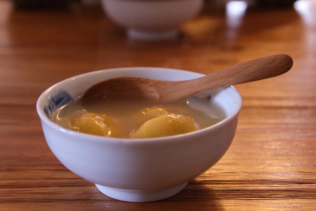 和至亲至爱的人一起慢慢吃饭