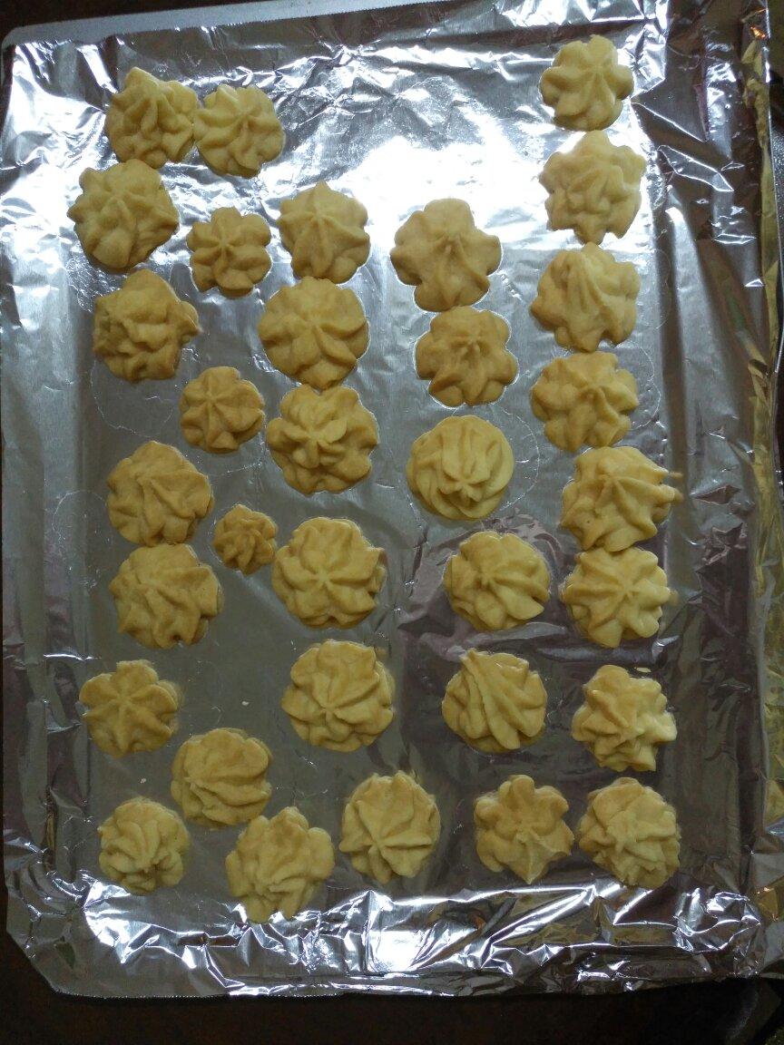 酥到掉渣的网红曲奇 牛油小花 媲美珍妮曲奇