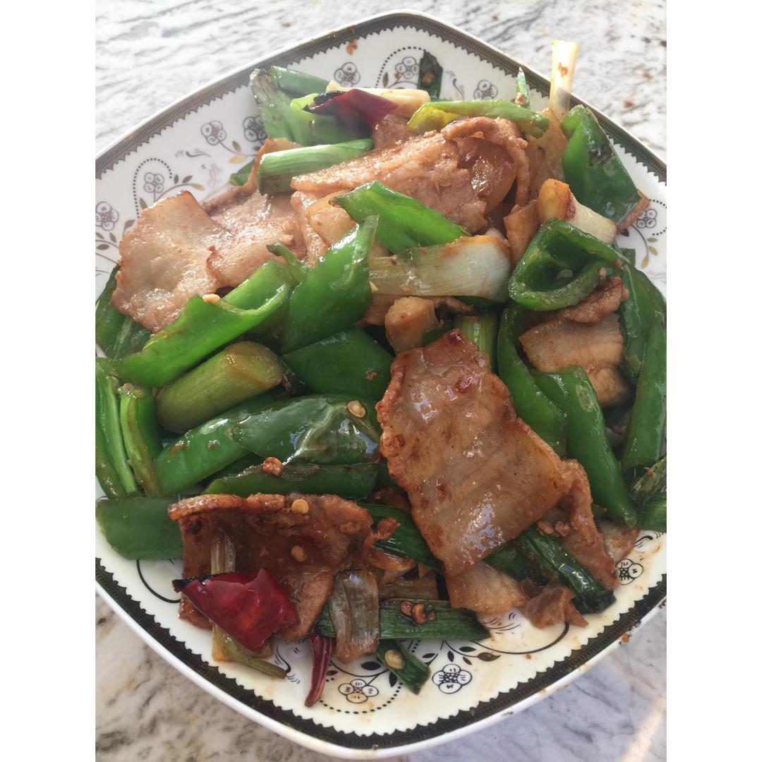 小炒五花肉
