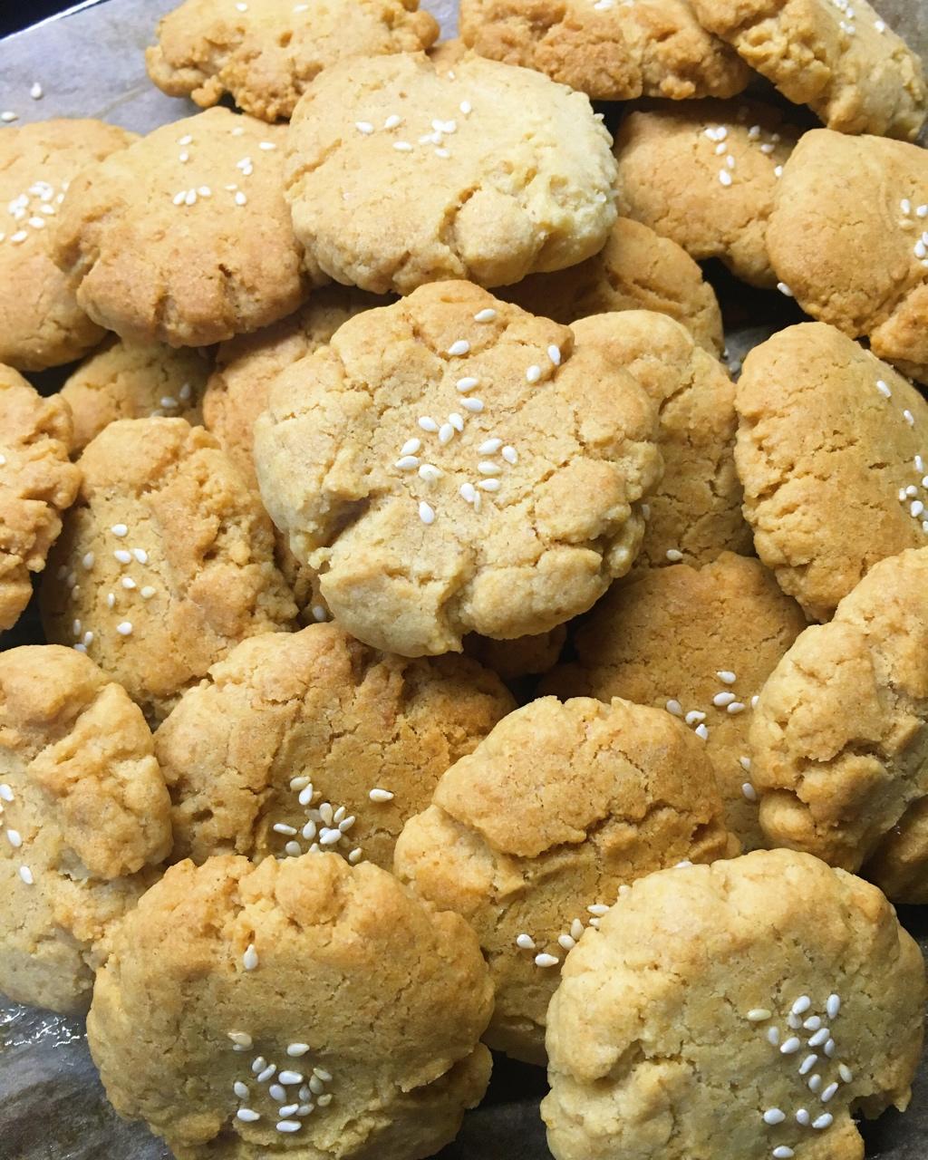 喵喵卢做的桃酥饼(三姑复刻猪油版)