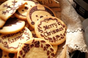 圣诞印花芝士饼干【可可爱爱小手工】的做法 步骤15