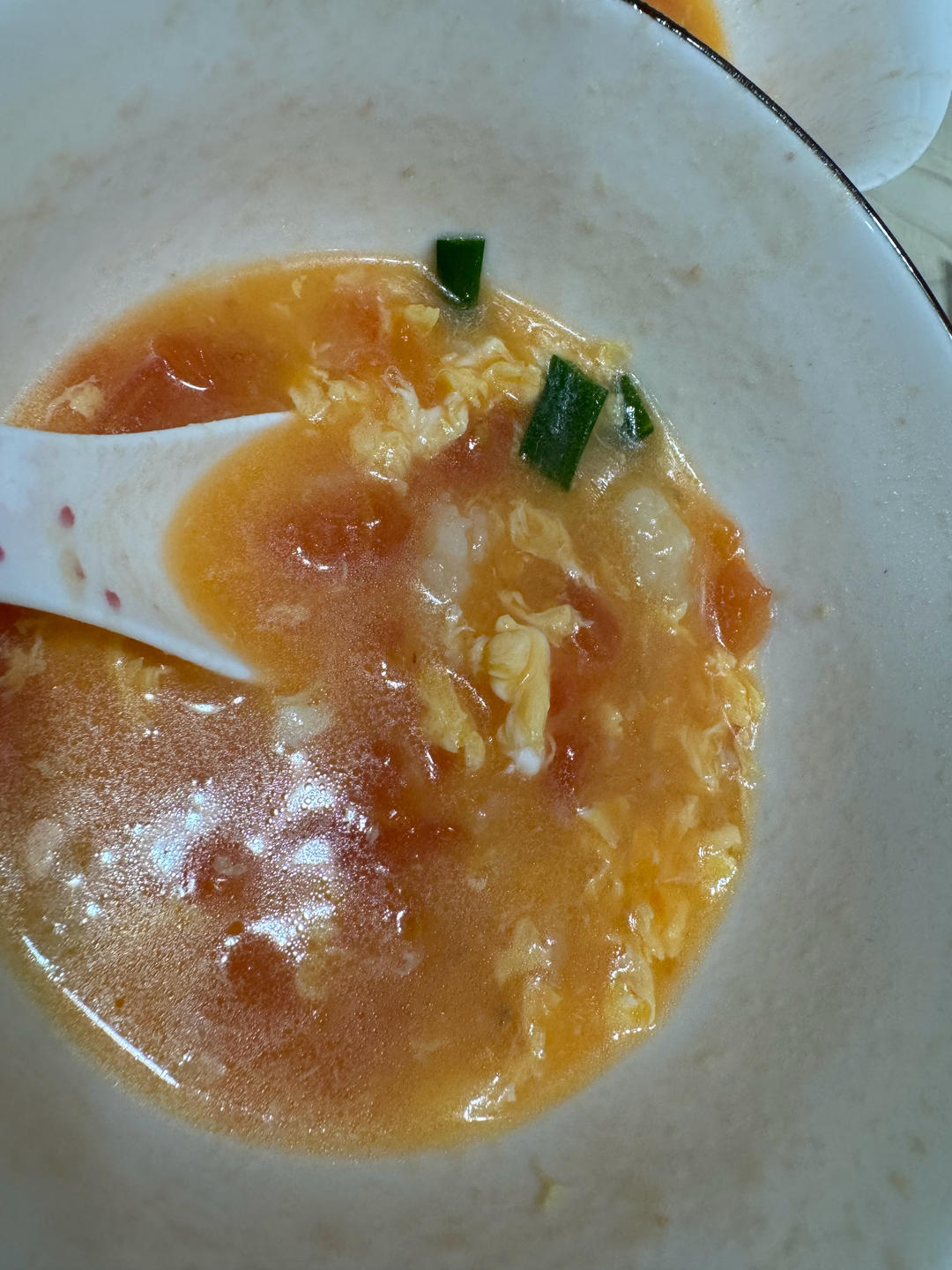 西红柿鸡蛋面疙瘩汤